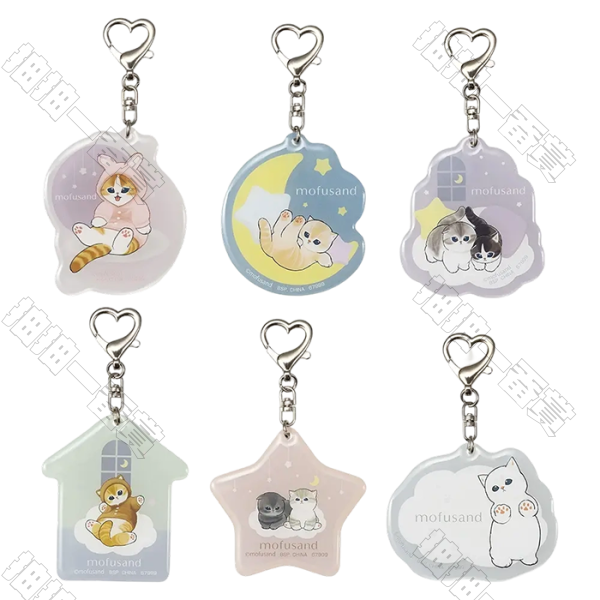 日版 立體飽滿貓咪吊飾(隨機出貨)