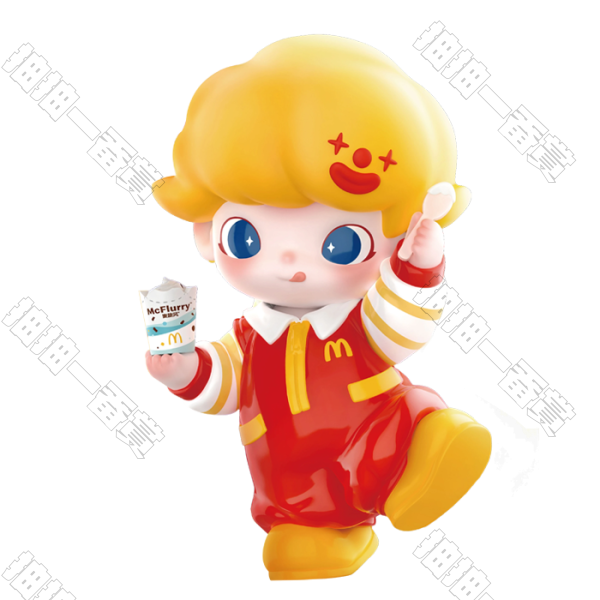 McDONALDxPOP｜DIMOO聯名款 麥麥麥旋風