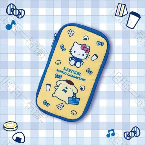 日版 羅森 × 布丁狗&凱蒂貓 主題拉鍊包