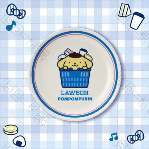 日版 羅森 × 布丁狗 白色款 主題圓盤