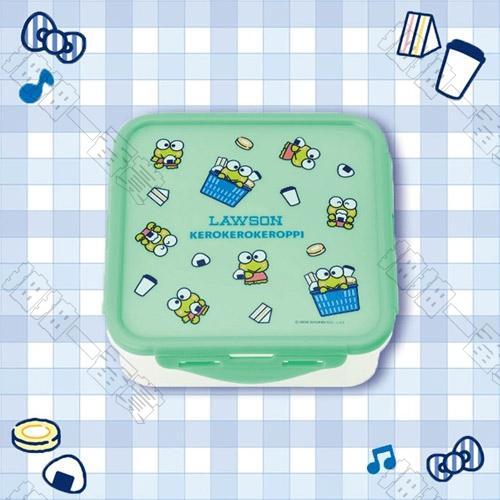 日版 羅森×大眼蛙 綠色款 保鮮盒