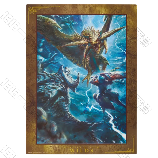 日版 全新繪製海報藝術