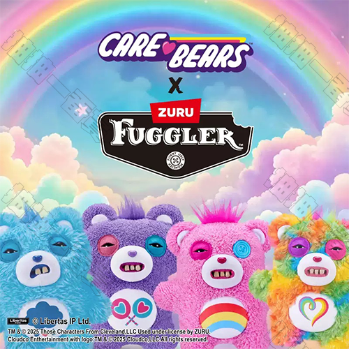 Fuggler｜牙齒怪 愛心熊系列 毛絨公仔(隨機出貨)