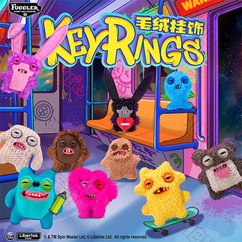 Fuggler｜牙齒怪 毛絨吊飾(隨機出貨)