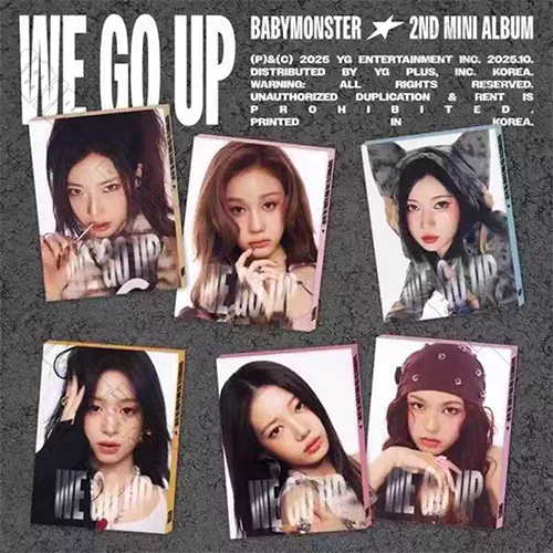 BABYMONSTER｜WE GO UP 2ND mini album PATTERN Ver.(隨機出貨)