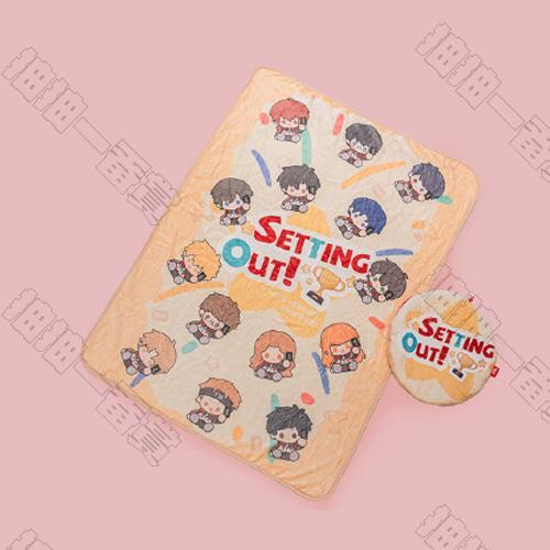 陸版 多功能靠墊抱枕毯子