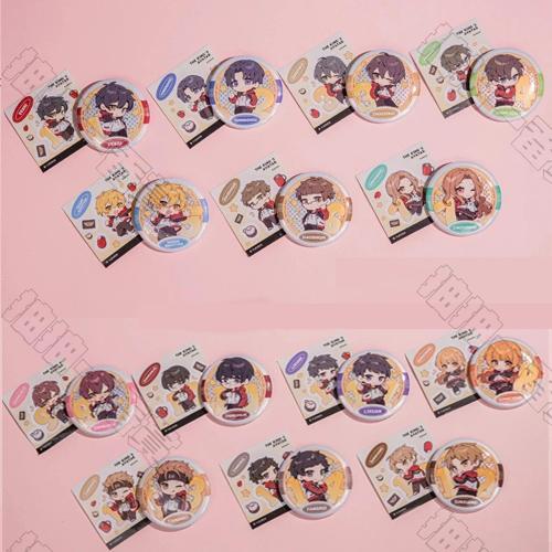 陸版 徽章貼紙套裝盲盒(隨機出貨)