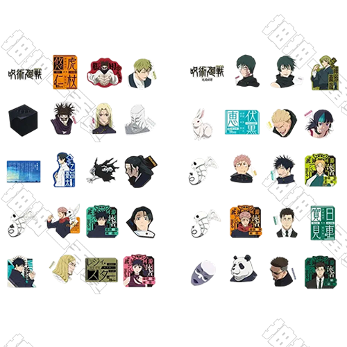 日版 貼紙套組(隨機出貨)