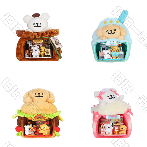 TOPTOY｜線條小狗 快樂營業系列 積木(隨機出貨)