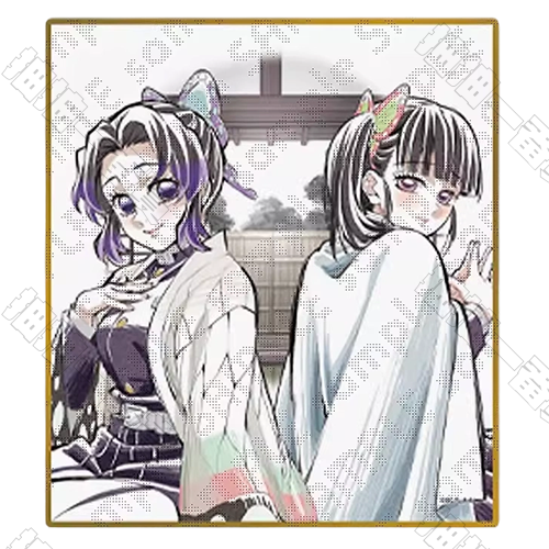 ufotable｜鬼滅之刃 壓克力色紙抽賞 B池33 蝴蝶忍&栗花落香奈乎[26年6月發售]