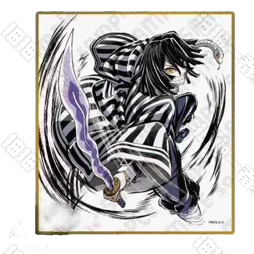 ufotable｜鬼滅之刃 壓克力色紙抽賞 C池42 伊黑小芭內[26年6月發售]