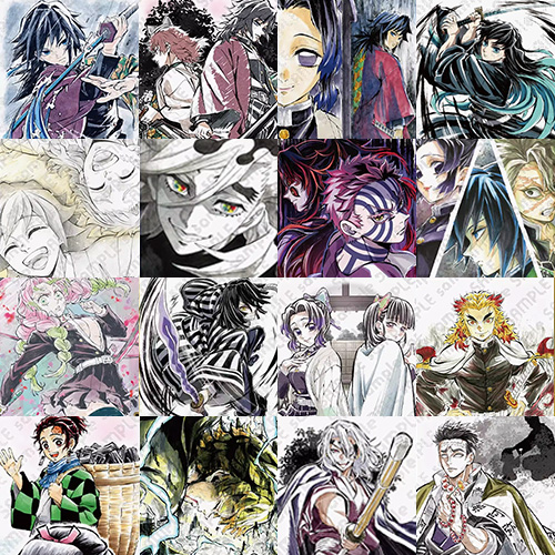 鬼滅之刃壓克力色紙