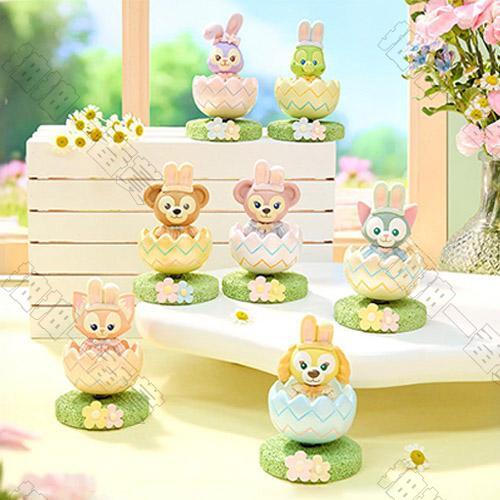 春日彩蛋系列 達菲和朋友們擺件盲盒(隨機出貨)