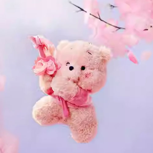 Disney｜春日櫻花系列 小熊維尼坐姿掛件