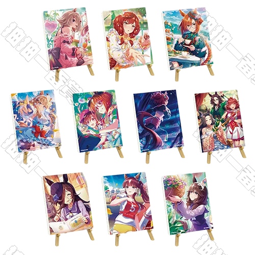 日版 附畫架迷你展示牌(隨機出貨)