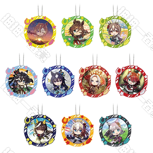 日版 全彩橡膠吊飾(隨機出貨)