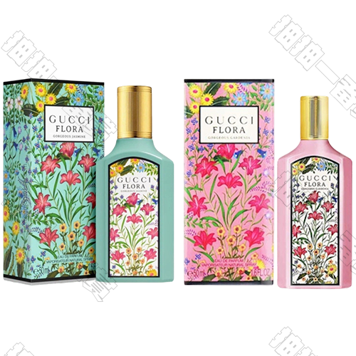 GUCCI｜FLORA 幻夢茉莉&幻夢梔子花女性淡香精(隨機出貨)