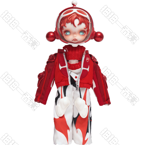 SKULLPANDA × DUCATI 1/6可動人偶