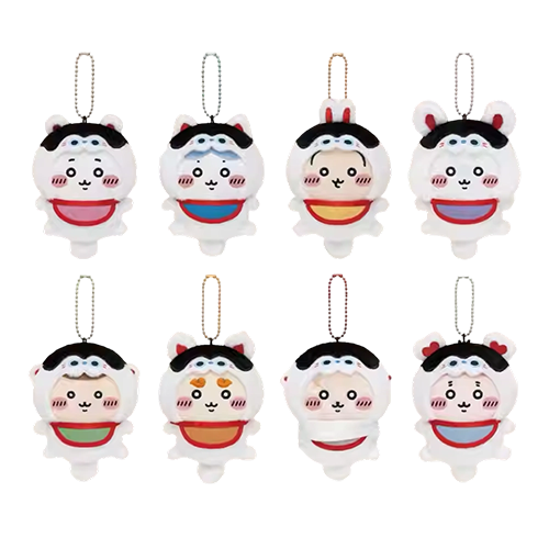 Chiikawa｜犬張子系列 毛絨掛件 川越限定(隨機出貨)