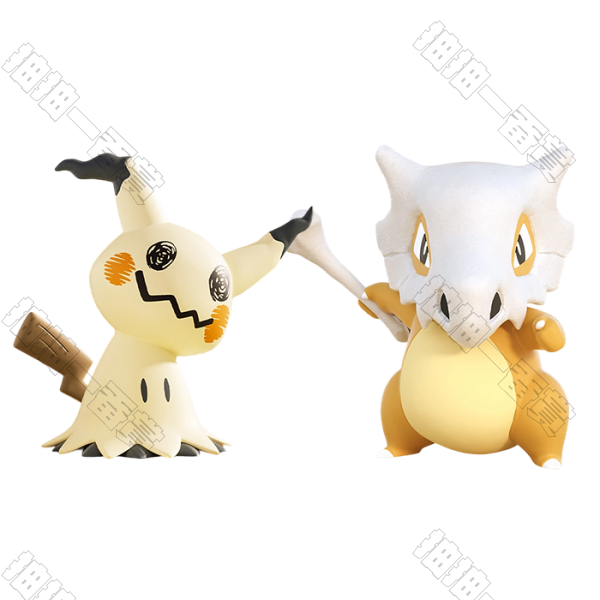 FUNISM｜寶可夢 謎擬Ｑ&卡拉卡拉 大尺寸 模型(隨機出貨)