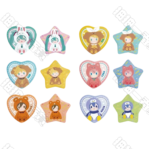 陸版 馬口鐵徽章套裝(隨機出貨)