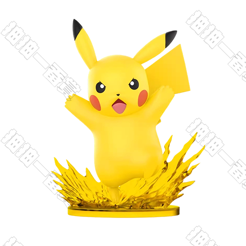Funism｜寶可夢 皮卡丘 十萬伏特 公仔