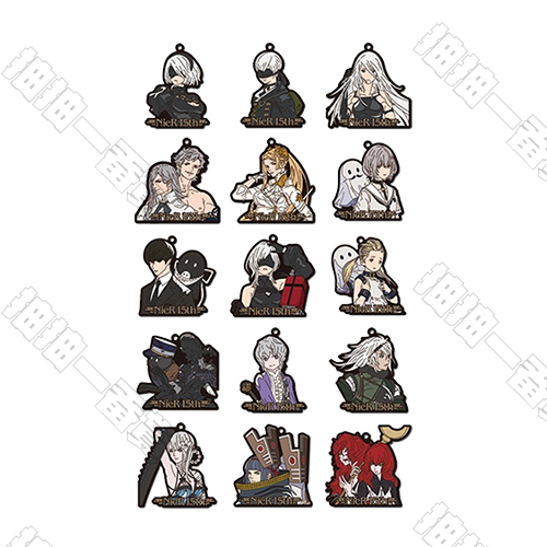 日版 橡膠吊飾(隨機出貨)