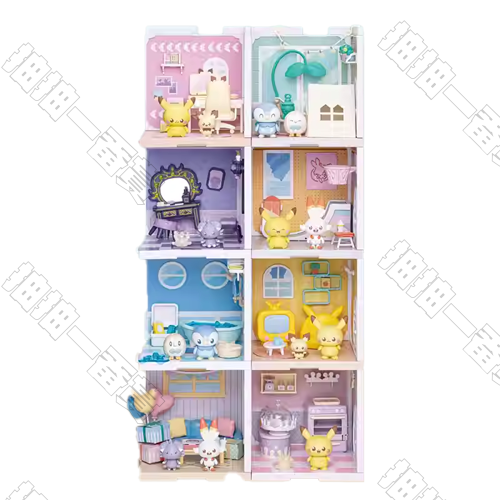 TOMY｜寶可夢廚房浴室微縮場景(隨機出貨)