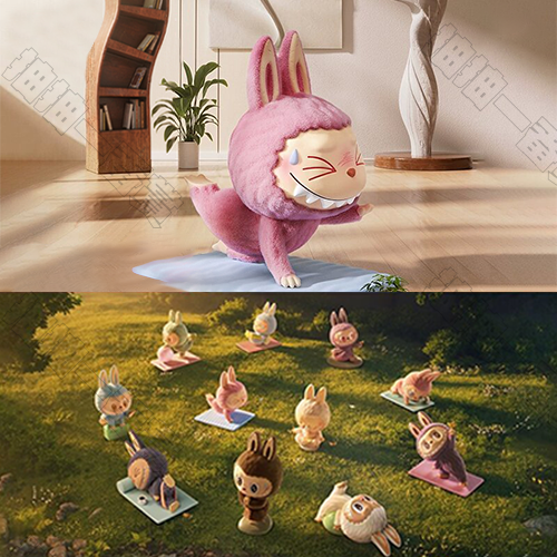 THE MONSTERS 慵懶瑜伽系列 盲盒(中盒12入)