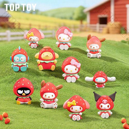 TOPTOY｜三麗鷗家族草莓糖系列 MINI掛件盲盒(中盒9入)