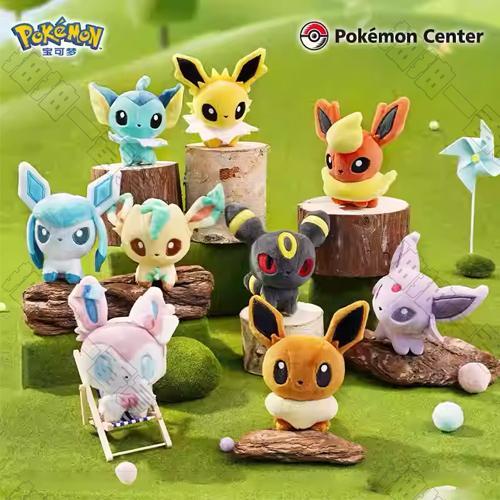 軟糯糯玩偶系列 伊布家族 毛絨掛件(隨機出貨)