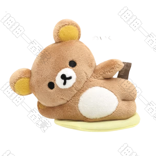 San-X｜拉拉熊 磁吸站肩毛絨公仔