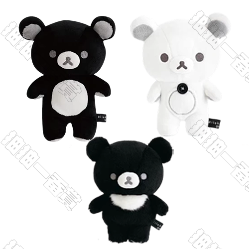 San-X｜拉拉熊 黑白系列 毛絨公仔(隨機出貨)[26年5月發售]