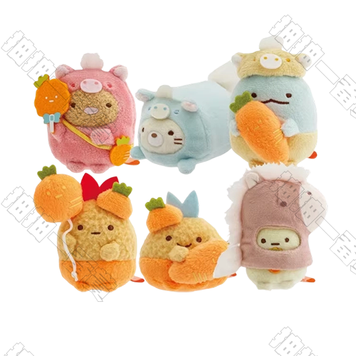 San-X｜角落生物 新年迎春馬年系列 絨毛娃娃(隨機出貨)