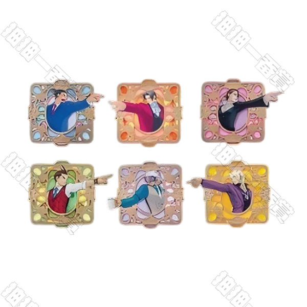 陸版 開庭金屬擺件 不可回收(隨機出貨)