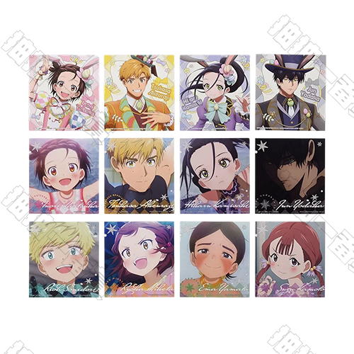 日版 全新插圖 經典場景 角色畫板(隨機出貨)