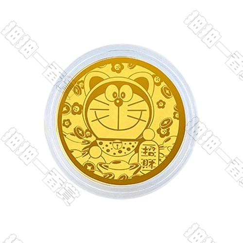潮宏基｜哆啦A夢 金幣