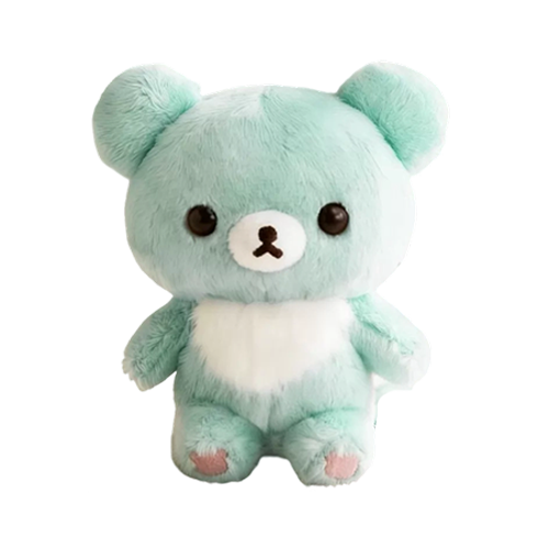 San-X｜拉拉熊 十週年森林朋友 熊弟 薄荷綠[26年8月發售]