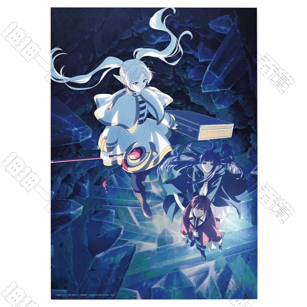 日版 金屬質感視覺海報