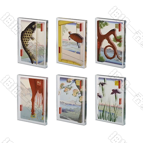日版 名所江戶百景 壓克力展示(隨機出貨)