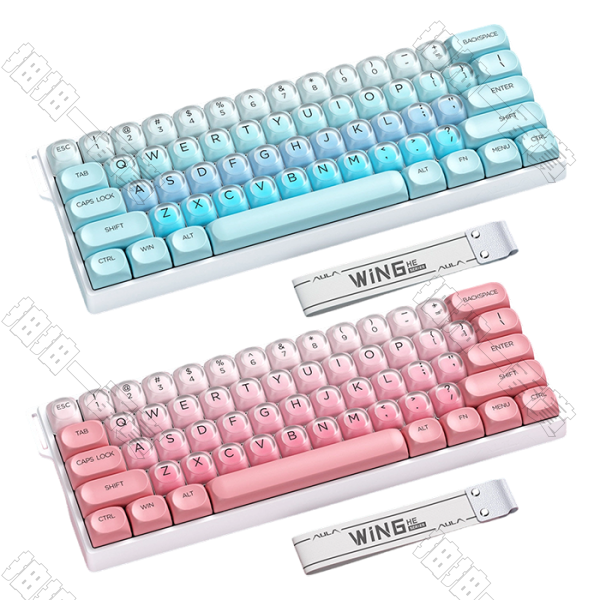 AULA｜WIN 60 HE 桃霧粉底液&天藍粉底液(隨機出貨)