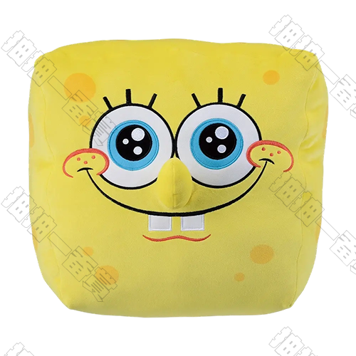 海綿寶寶麻糬臉抱枕(Last One Ver.)