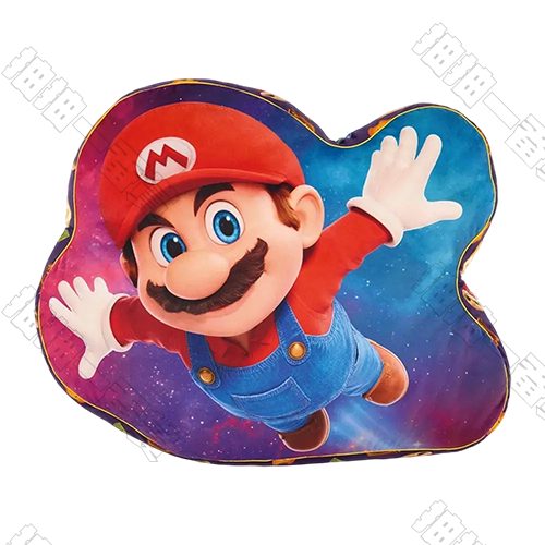 日版 瑪利歐 大尺寸抱枕