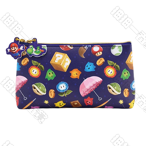 日版 滑動拉鍊收納包