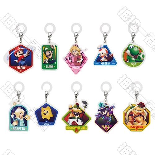 日版 立體橡膠標記吊飾(隨機出貨)