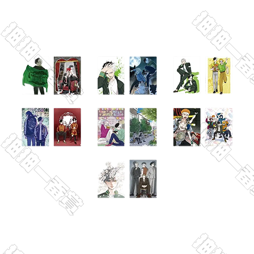 日版 透明資料夾組(隨機出貨)