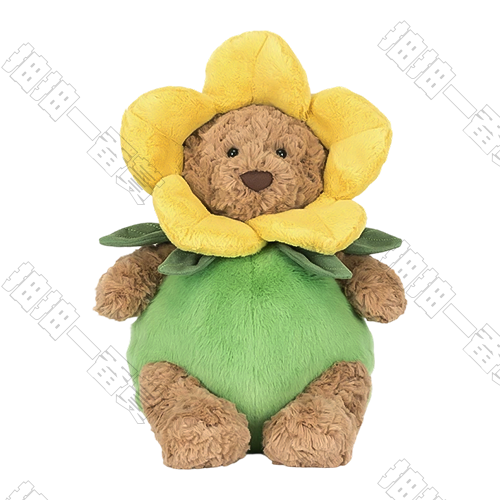 jELLYCAT｜巴塞羅熊水仙花裝 毛絨公仔