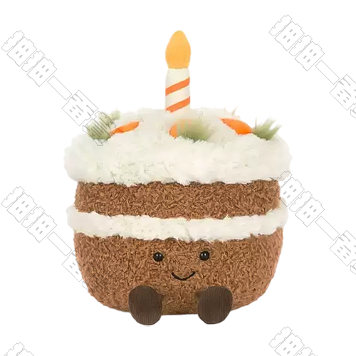 jELLYCAT｜趣味胡蘿蔔蛋糕 毛絨公仔