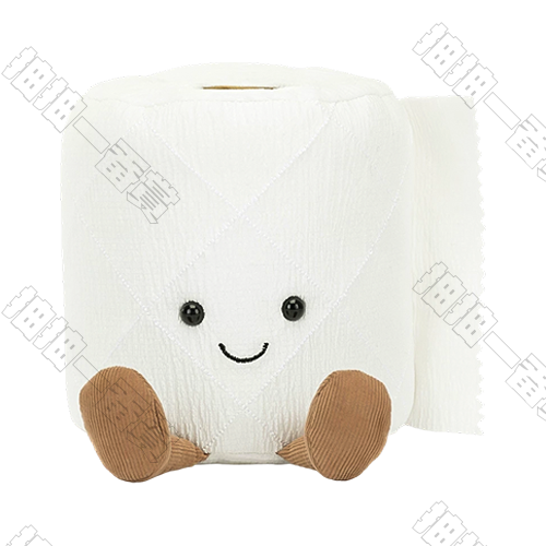 jELLYCAT｜趣味捲筒紙 毛絨公仔
