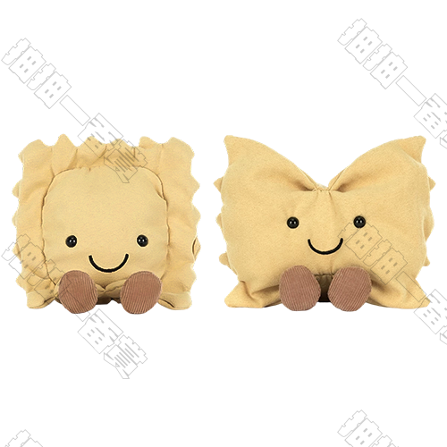 jELLYCAT｜趣味蝴蝶意麵/意大利餃子 毛絨公仔(隨機出貨)